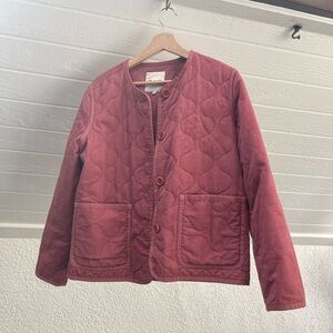 quilted liner jacket